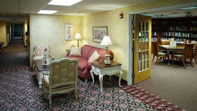 Park-Place-Senior-Living-Hendersonville-Tennessee-Library