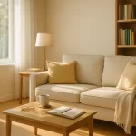 A bright and welcoming assisted living apartment, with cozy furniture, personal touches, and warm natural light. Title: Comfortable Assisted Living Apartment Interior Description: A cozy and sunlit assisted living apartment designed for comfort and ease, featuring inviting furnishings and personal décor that reflect independent living with support. SEO-Optimized File Name: assisted-living-comfortable-senior-lifestyle-apartment.png Would you like me to generate this image now?
